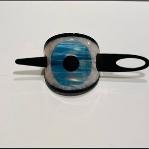 Evil eye hair clip